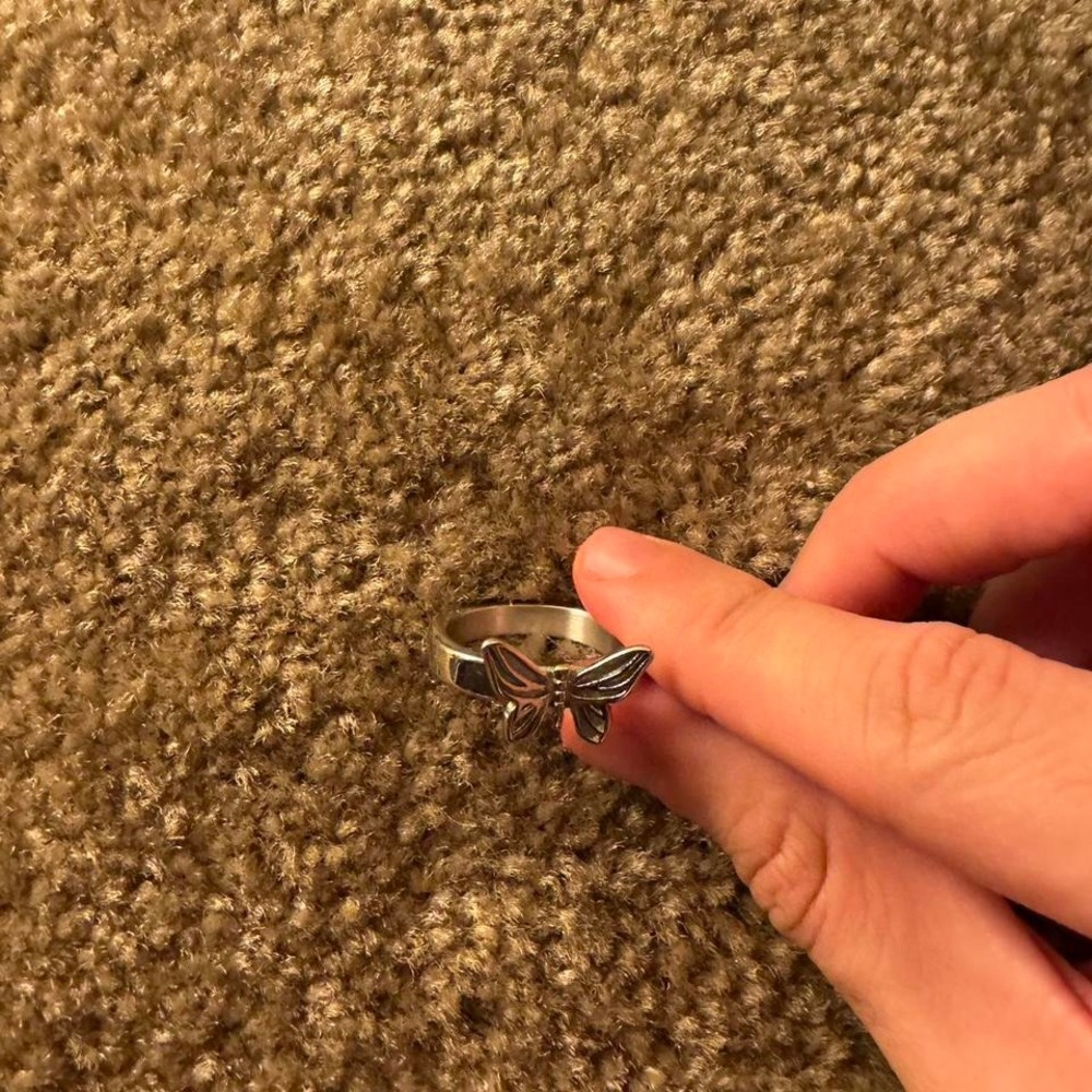 Hard Jewelry butterfly ring